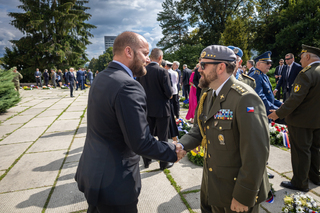 Hlavní oslavy SNP proběhly v Banské Bystrici, za účasti politických představitelů a diplomatů