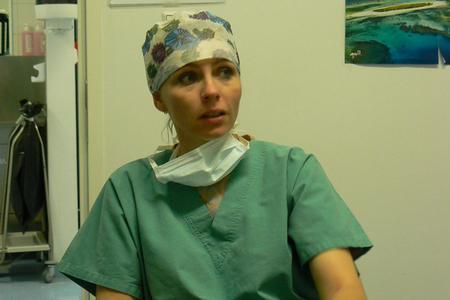 Chvilka odpočinku mezi jednotlivými operacemi. (MTF ROLE 3 KAIA, 3. PCHT)