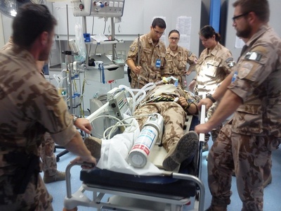 Polní chirurgický tým zahájil spolupráci s novými americkými kolegy