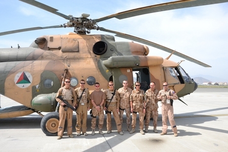 Výcvik afghánských pilotů