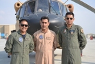 Illustration picture to the article A group of Afghan helicopter pilots finalises its training