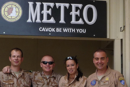 I meteorologové mají svoje místo v misi v Afghánistánu