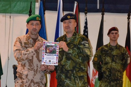 10. úkolové uskupení přebírá štafetu v Afghánistánu