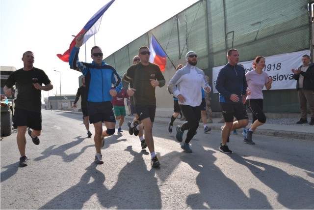 Součástí aktivit v rámci Českého a slovenského dne byly čtyři sportovní disciplíny 