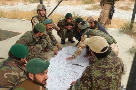 7. strážní rota spolupracuje s afghánskými vojáky