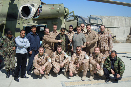 První český pilot vrtulníku Mi-24 překonal v Afghánistánu hranici 100 nalétaných hodin