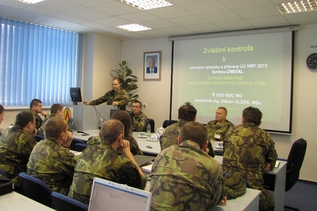 CREVAL at the Strakonice brigade opens Colonel Vaclav Vlcek 
