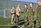 Velení 9.ÚU a jednotku 12.NSE dekoroval generálmajor Jiří Baloun osobně