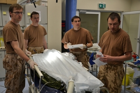 Patient ready for operation