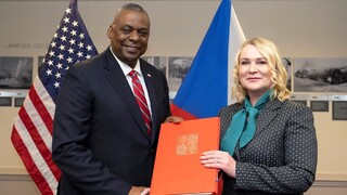 The Minister of Defence Jana Černochová will discuss the safety of Europe with the US Secretary of Defence Lloyd Austin