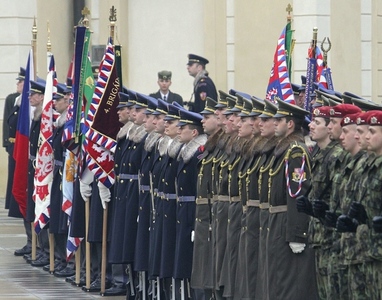 Units lined up