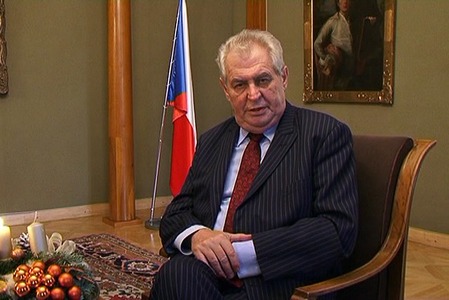 President of the Czech Republic Milos Zeman