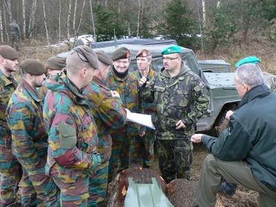 Czechs make Belgian officers familiar with the training area