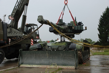 A tank battalion acquires new skills