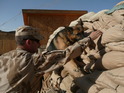 During duty in Afghanistan in 2012
