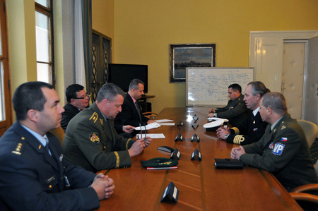Talks with Minister Alexandr Vondra (1)