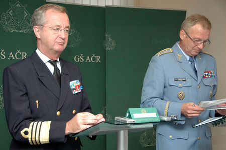 Press conference at the General Staff of ACR