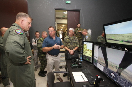 AMSE14 – NATO and Czech Senior Military Praise FAC Training 