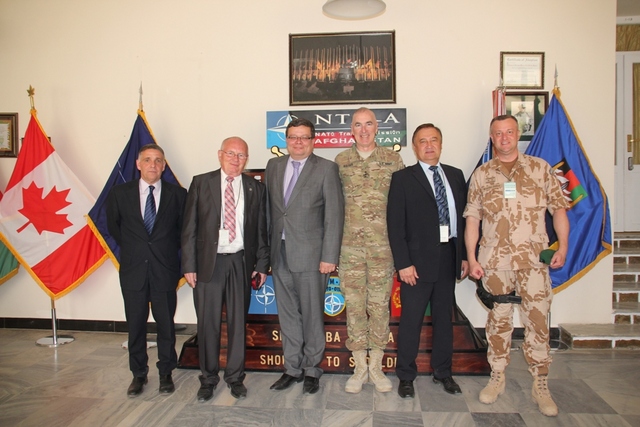 Česká delegace na velitelství Výcvikové mise NATO v Afghánistánu