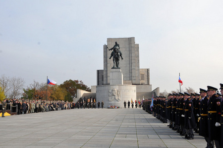 Ceremony to mark the Veterans Day 11. 11. 2011