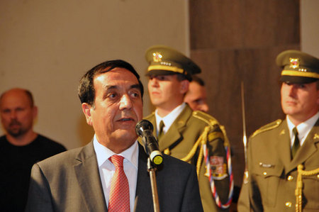 H.E. Mohammad Kabir Farahi, Afghan Ambassador to the Czech Republic, thanked soldiers for their brave and devoting work in favour of Afghan people
