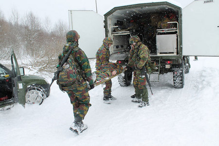 From training of Belgian soldiers at Boletice (2)