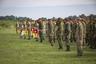 Slavnostní nástup účastníků soutěže a vyhlášení výsledků 