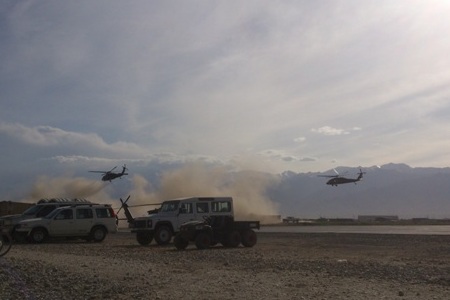 Čeští vojáci na Bagramu