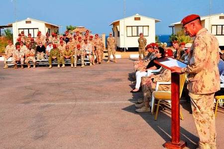 Češi si předali velení na Sinaji