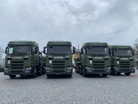 Ilustrační obrázek ke článkuArmáda převzala nové přepravníky Scania, zajistí transport kontejnerů do misí