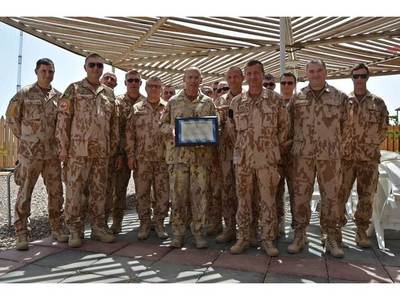 6. leteckou jednotku CASA ocenil velitel sil MFO