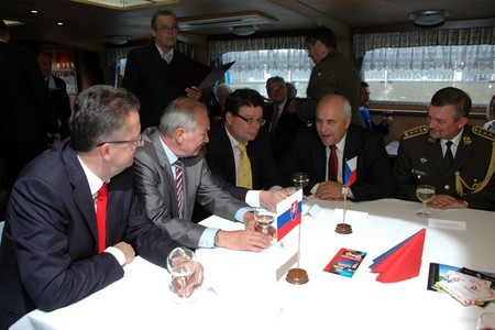 Major General Milan Maxim, Defence Attaché of the Slovak Republic to the Czech Republic attended the meeting as well