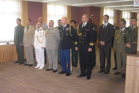 General Picek gives a farewell party to Defence Attachés