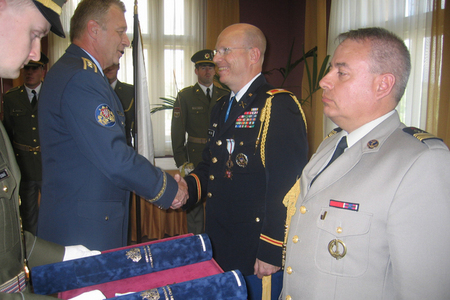 Defence Attachés and Military and Air Attachés at the Military Club in Prague (2)