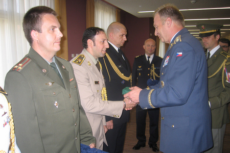 Defence Attachés and Military and Air Attachés at the Military Club in Prague (3)