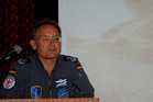 COL Harry H. Schnell, Director of the RARO 2013, from the Allied Air Command (AIRCOM) in Ramstein