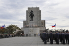 National Memorial in Prague - Vitkov has been the traditional venue for state and military ceremonies  (28 October 2013)