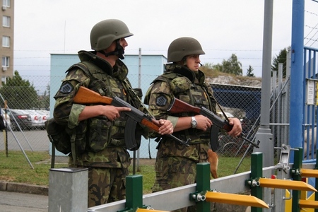 Active Reserve soldiers from Olomouc