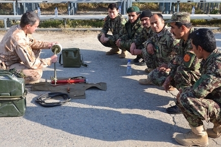 V Kábulu se koná poslední kurz chemických pozorovatelů 