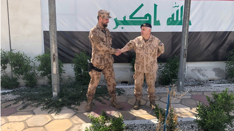 Vojáci 7. úkolového uskupení AČR Irák převzali operační úkol