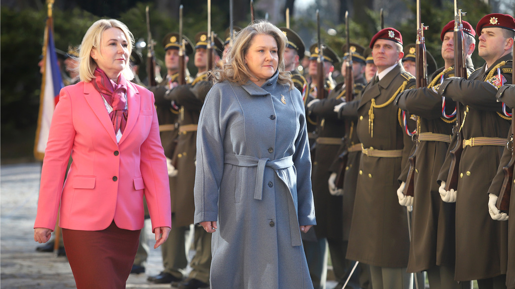 Minister Jana Černochová met with Defence Minister of North Macedonia