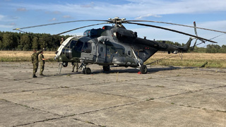 Ilustrační obrázek ke článkuVrtulníková jednotka z Náměště nad Oslavou dorazila na východ Polska