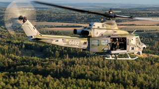 Ilustrační obrázek ke článkuČeští vrtulníkáři posílí ochranu polského nebe. Do operace míří i nové stroje H-1