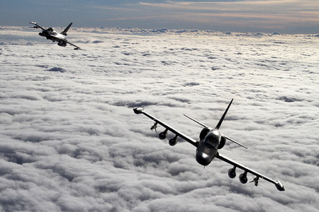 Czech pilots fly the Baltic Eye exercise in Lithuania