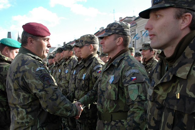 Ředitel Společného operačního centra brigádní generál Aleš Opata