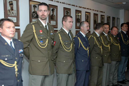 Eight soldiers received the Medal of Minister of Defence, Grade III, for their service abroad