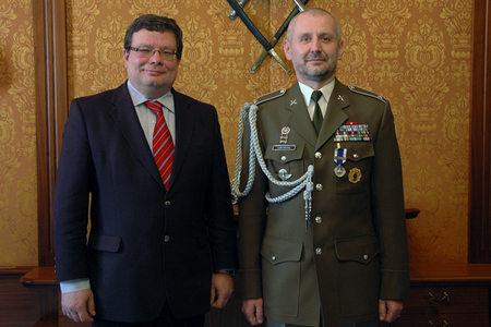 Alexandr Vondra and Ludek Kolesa