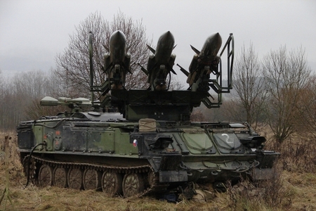 Ready to fire: from training of an air defence unit with 2K12 KUB missile launcher (Dec 2012, Czech Republic) 