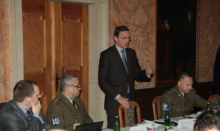 Opening address of NATO Provost Marshal Colonel Willem Koops