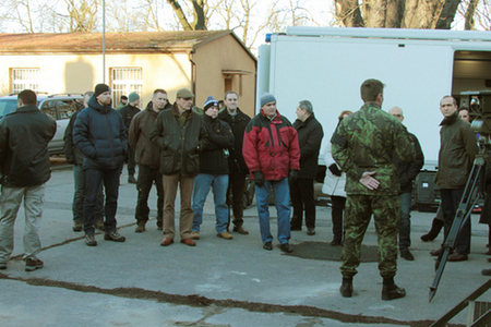 Presentation of a mobile Entrance Check Point